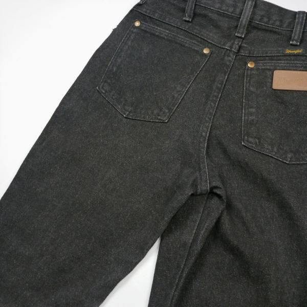 90's USA製　Wrangler 13MWZ Black 先染めブラック USA製 Wrangler ラングラー 先染め ブラックデニム13MWZ W29