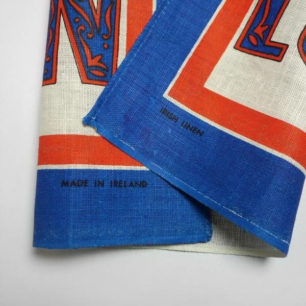 70s ULSTER LONDON ティータオル タペストリー アイルランド製 - Crank
