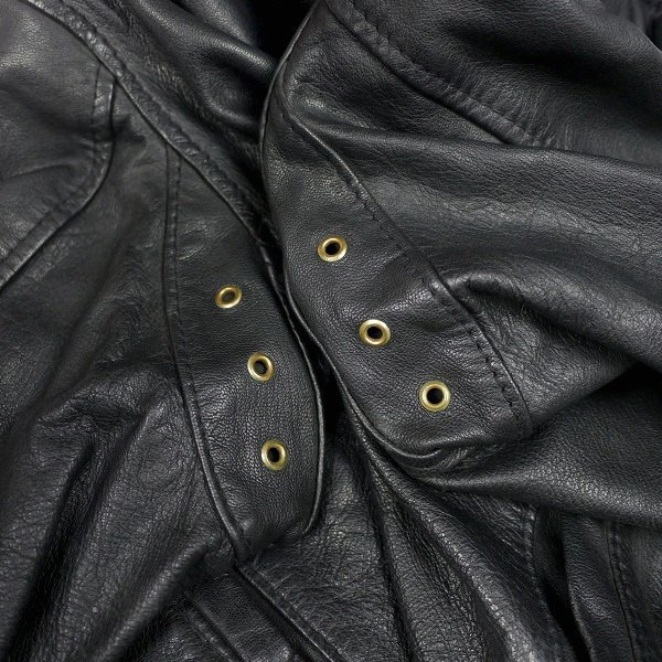 80's LANGLITZ LEATHERS ゴートスキン レザー フライトジャケット - Crank - vintage and antiques  古着通販サイト クランク