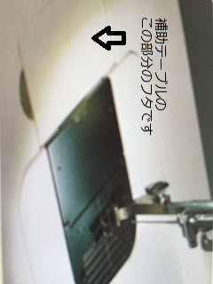 JUKI職業用ミシン シュプール（TL-25、TL-30）など用 ボビン着脱フタ
