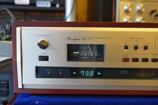 FM専用Accuphase T-105 - 鹿児島オーディオ