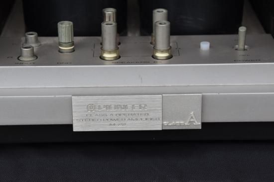 A級パワーアンプ Pioneer M-22 - 鹿児島オーディオ