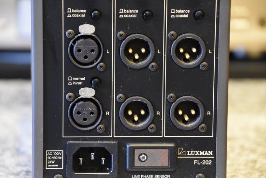 LUXMAN FL-202 チャンネルデバイダー完売 - 鹿児島オーディオ