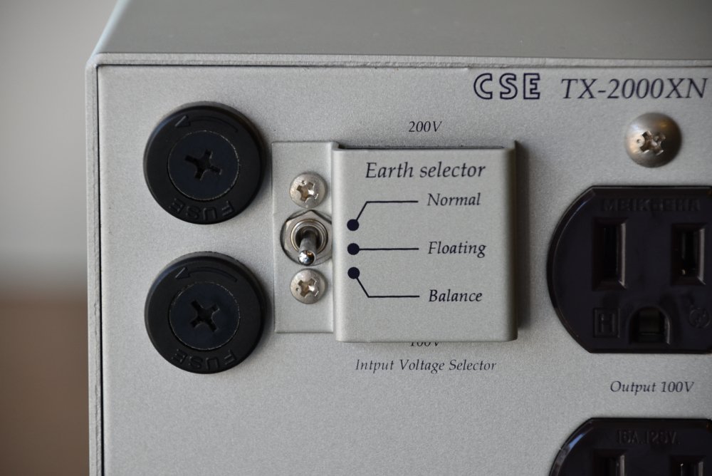 CSE TX-2000 アイソレーションバランスフォーマー  クリーン電源良品！