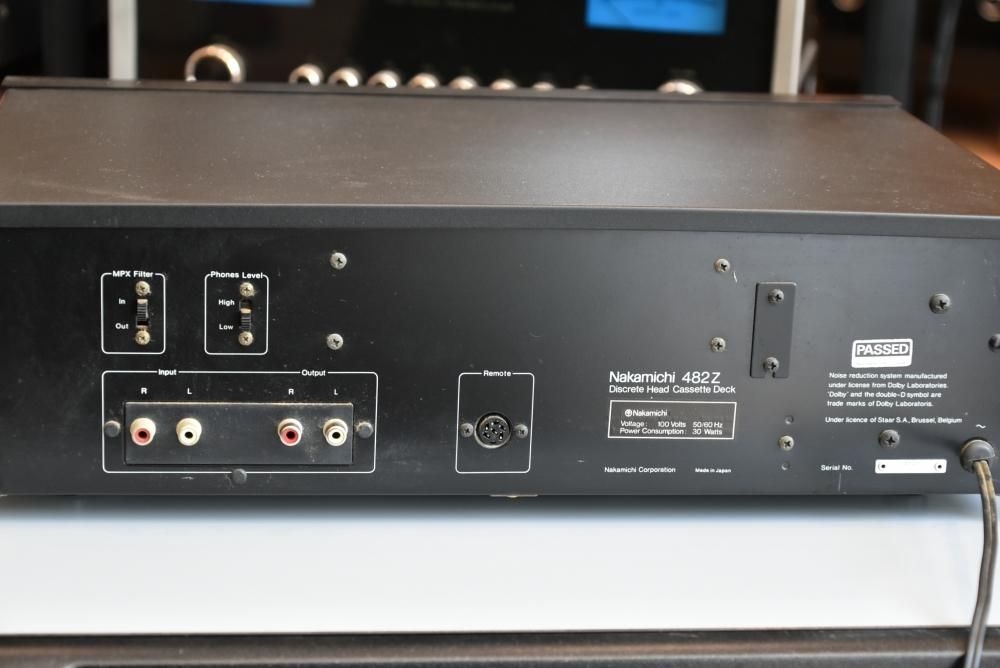 Nakamichi 482Z カセットデッキ 完売 - 鹿児島オーディオ