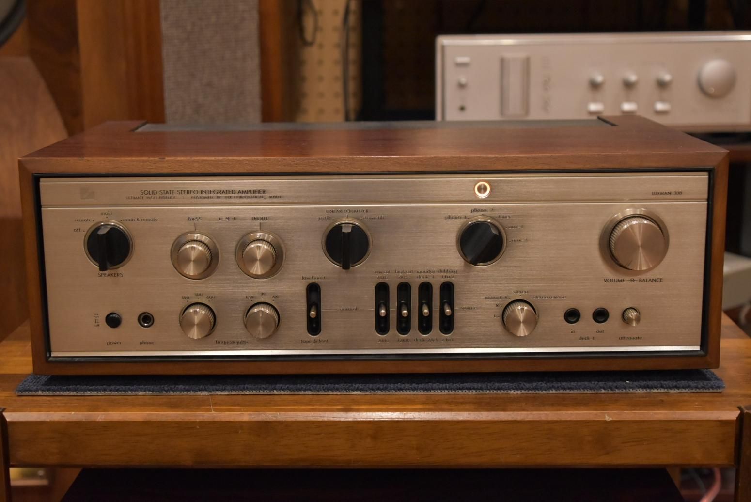 LUXMAN L-308プリメインアンプ 完売 - 鹿児島オーディオ