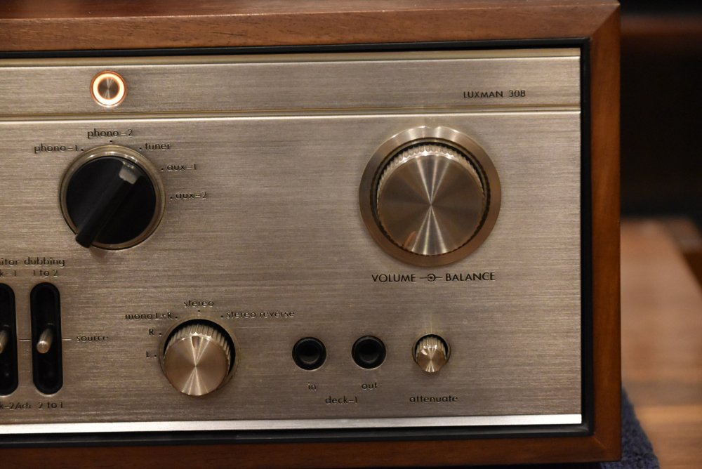 LUXMAN L-308プリメインアンプ - 鹿児島オーディオ