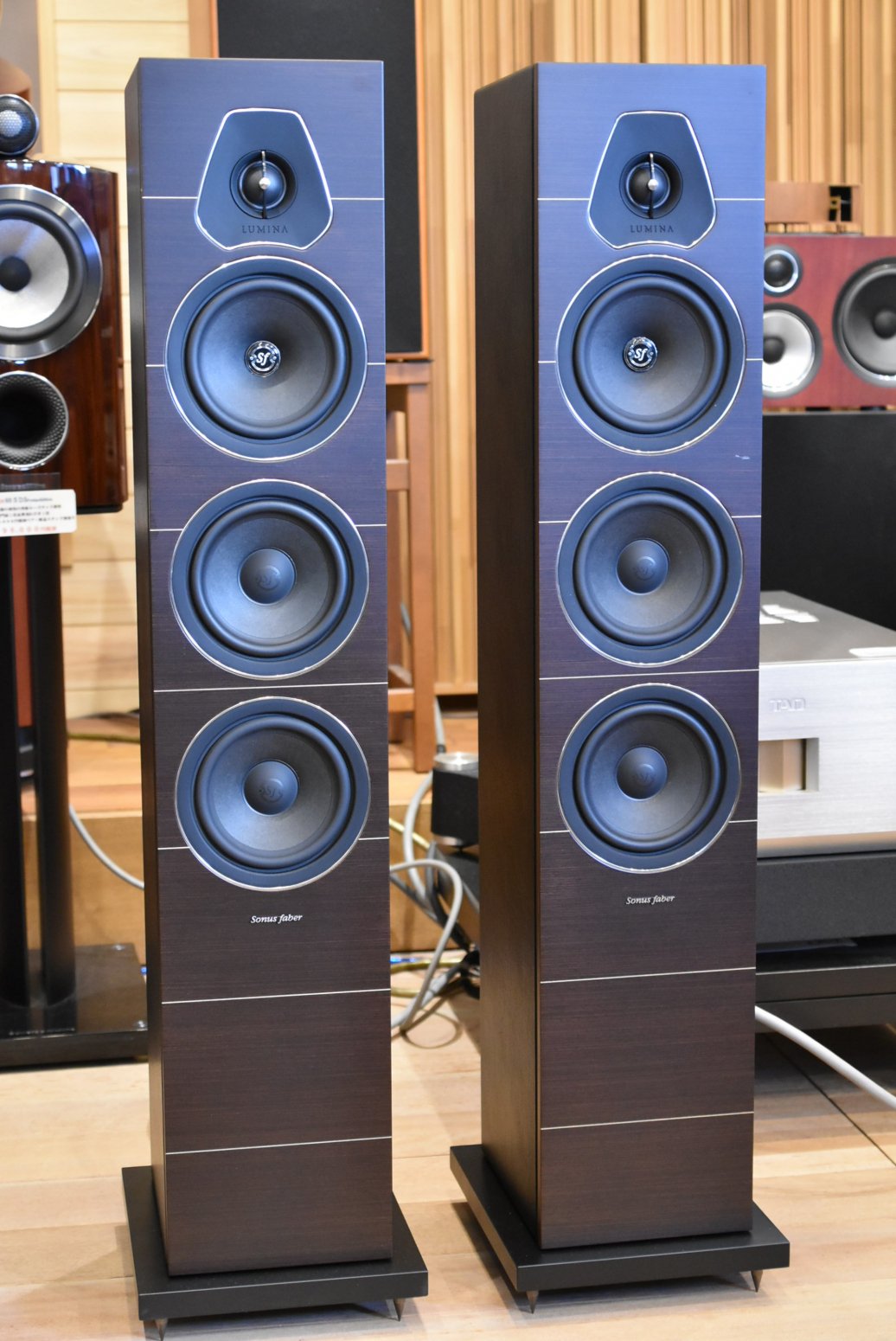 ソナスファべ－ル ルミナ3 ペア sonus faber LUMINA III - オーディオ機器