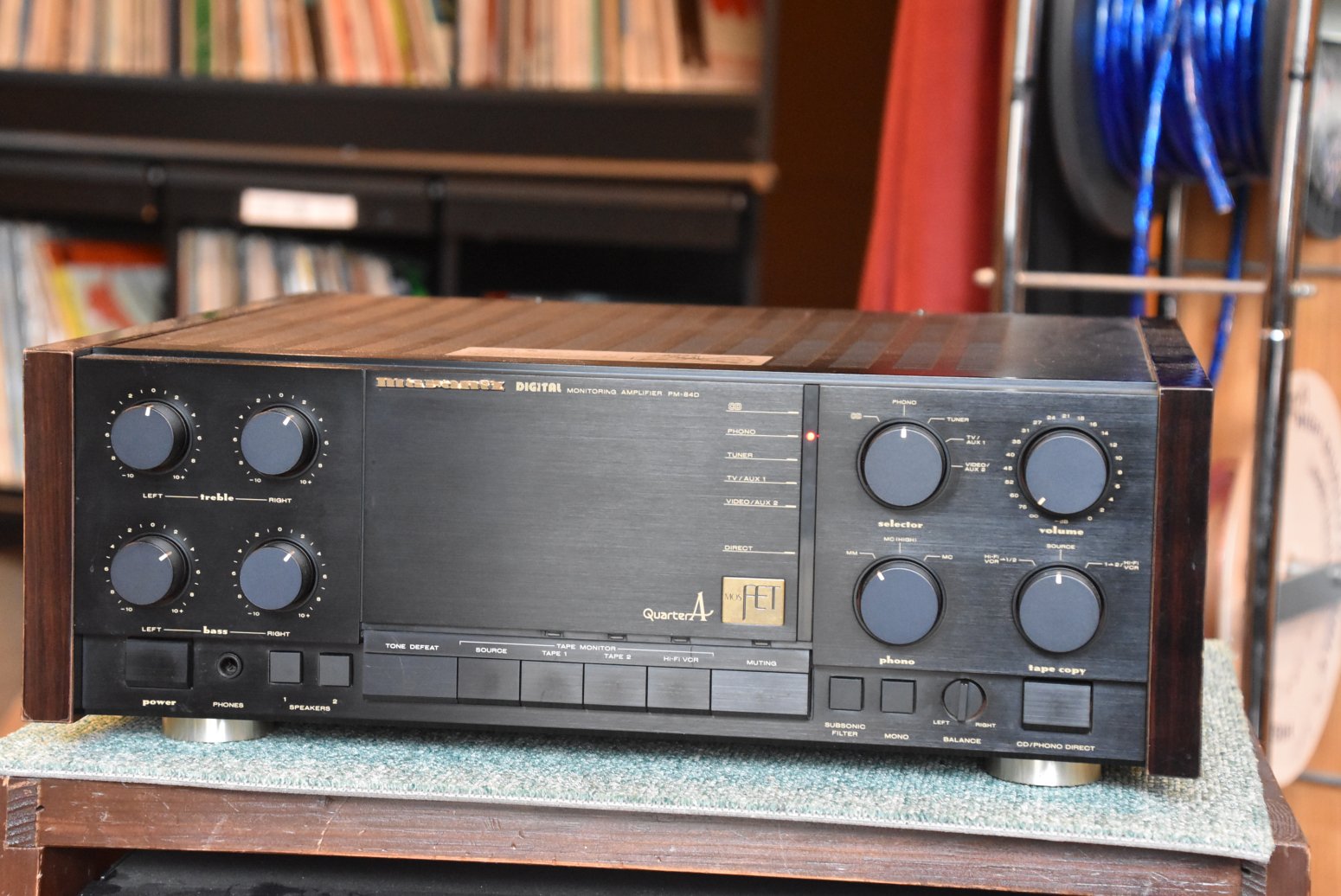 MARANTZ PM-84D プリメインアンプ - 旅行