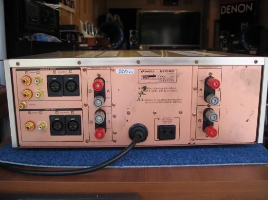 パワーアンプSANSUI B-2103 MOS Vintage 完売 - 鹿児島オーディオ