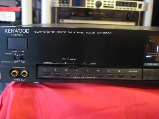 ケンウッド 高級FM専用チューナー KT-3030 整備済み完動品