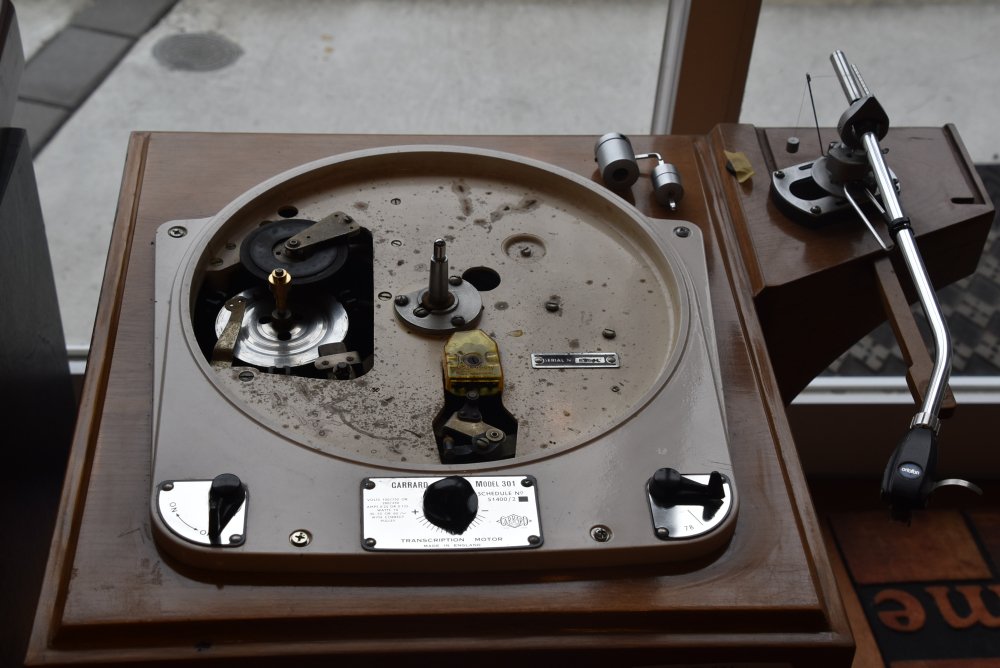 GARRARD 301 ＋ SME3012S2超重量キャビネット ユートピア製 売約済み - 鹿児島オーディオ