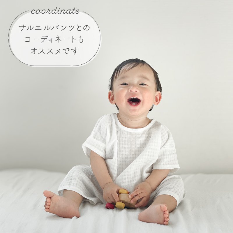 乳児・キッズ（60-100cm）】ベビー服/靴下 - 日本製の新生児肌着