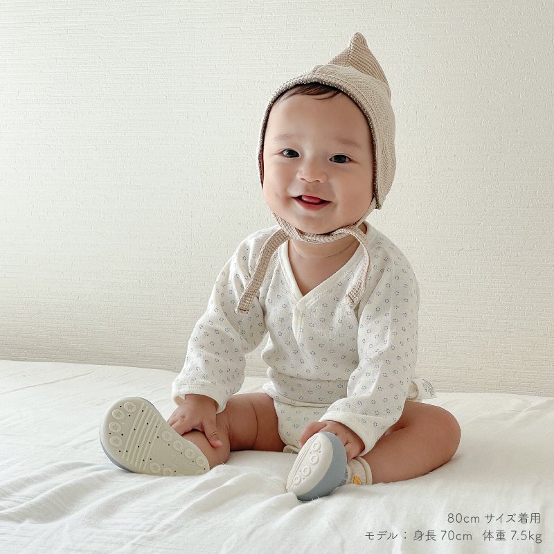 七分袖/長袖ロンパース・カバーオール（70-90cm） - 日本製の新生児 ...