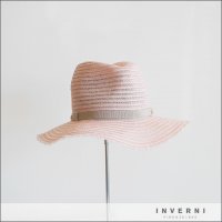 inverni(インヴェルニ)麻コットンハット 7V4162 pink