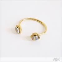 アリスブラック　バングル ALICE BLACK （アリスブラック） 「ELSA」3スタッズスター