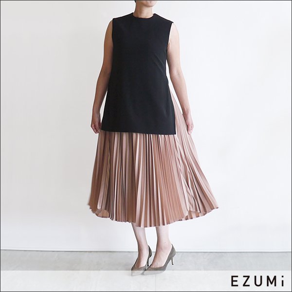 EZUMi(エズミ) オプショナリープリーツワンピース YEAW22OP03 PINK - ARISS online shop /  アリス公式オンラインショップ
