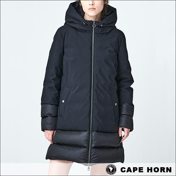 CAPEHORN(ケープホーン) 「CANDELARIA」ハイブリッドロングダウン