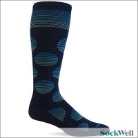 SockWell (å) 尵ϥå FEATHERWEIGHT DOT å Navy.