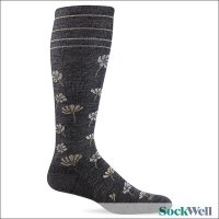 SockWell (å) 尵ϥå FIELD FLOWER å charcoal.