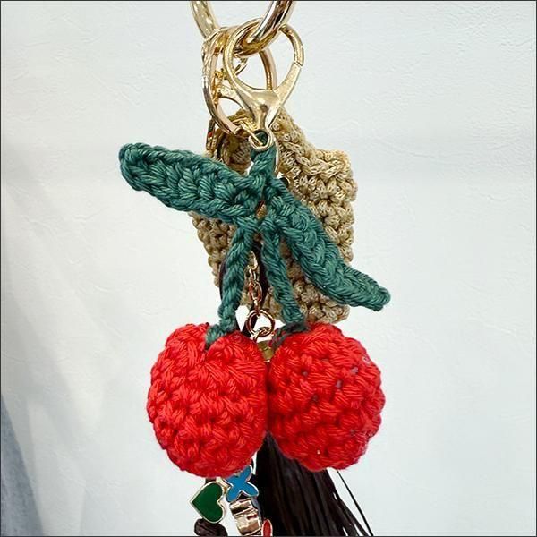 VIAMAILBAG バッグチャーム CHERRY 01C02 - ARISS online shop