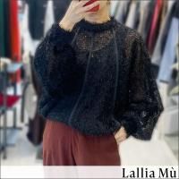 <img class='new_mark_img1' src='https://img.shop-pro.jp/img/new/icons15.gif' style='border:none;display:inline;margin:0px;padding:0px;width:auto;' />Lallia Mu (ꥢࡼ) 㥬ɥ塼ץ륪С 2513695 black