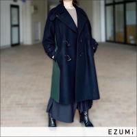 ¥80,000☆EZUMi☆エズミ☆Aライン☆バイカラー☆アシンメトリー☆コート ARISS online store - EZUMi 「No Fashion,No Life」 -