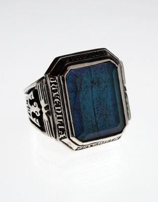 COLLEGE TYPE RING SQUARE(お届けはご注文から1~2ヶ月後) - pbd - phenomenon beyond  description-online shop