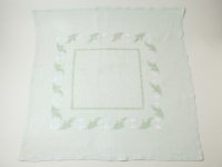 Sweden Linen Hand stitch Table Cloth