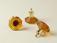 Sweden Lindshammar Vintage Glass Knob