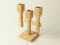 Sweden JONAS Wood Candle stand