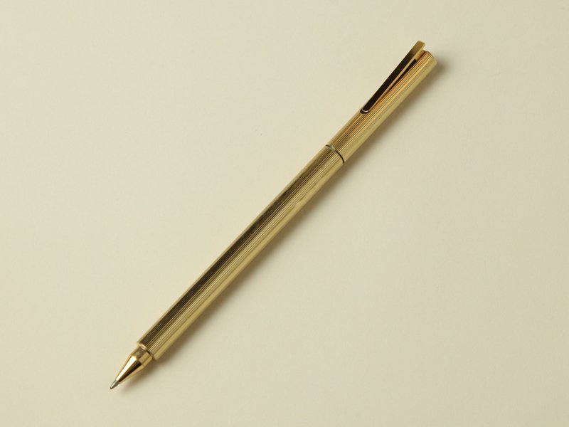Japan PLATINUM Z Ballpoint Pen GOLD