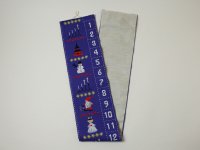 Sweden Christmas Hand stitch Advent Tapestry 