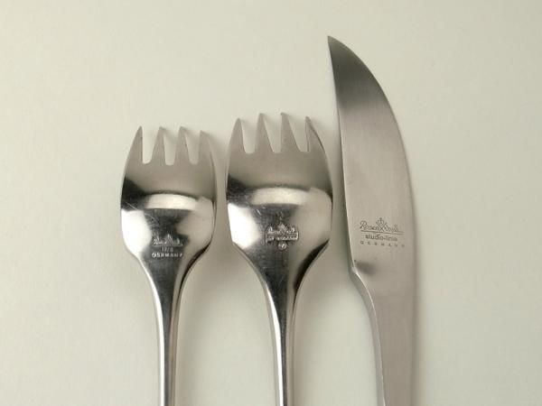 Germany Rosenthal Tapio Wirkkala KURVE Cutlery Set Germany Rosenthal Tapio Wirkkala KURVE Cutlery Set