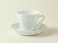 ARABIA F.H-Kjellberg Rice Coffee Cup & Saucer