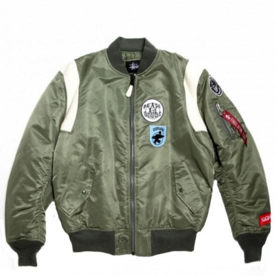 STUSSY x ALPHA MA-1 25周年 supreme www.rastoma.org