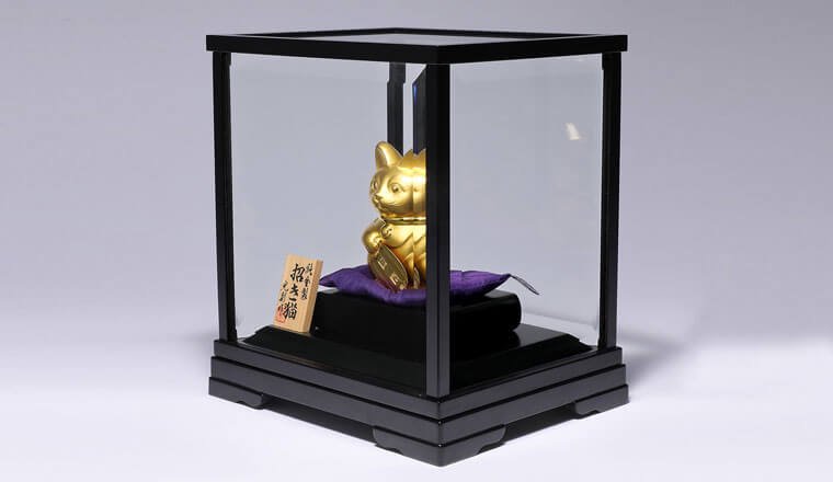 純金製置物 招き猫 Lサイズ - HIKARI GALLERY オーダーメイド・高級 