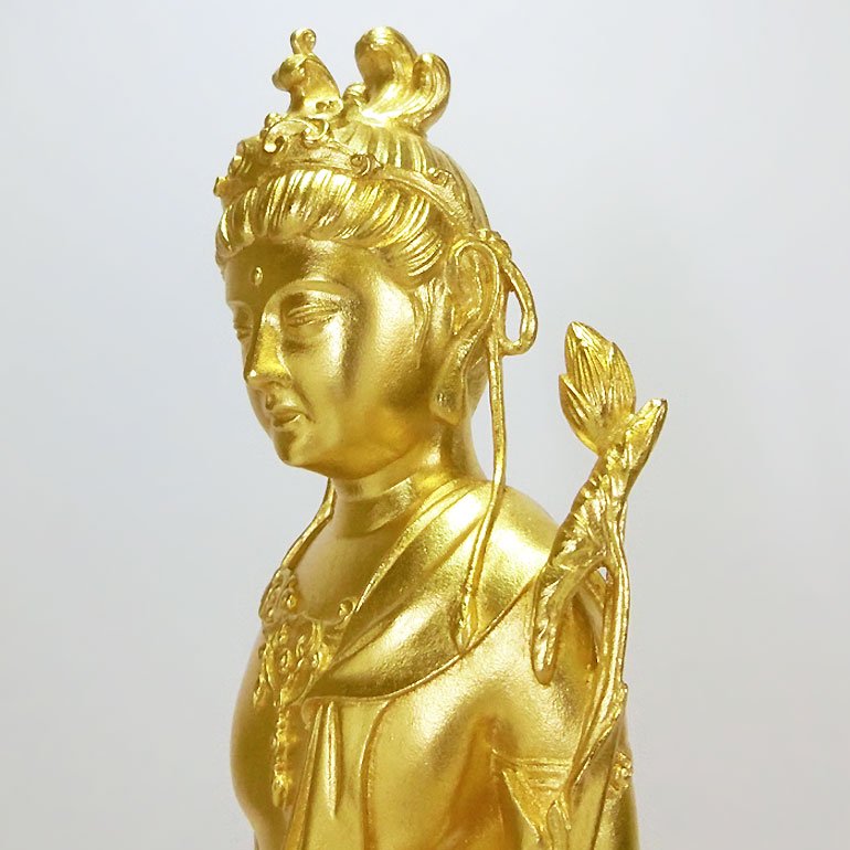 純金製仏像 聖観音菩薩 H41cm 高村光雲 - HIKARI GALLERY 高級縁起物オンラインショップ
