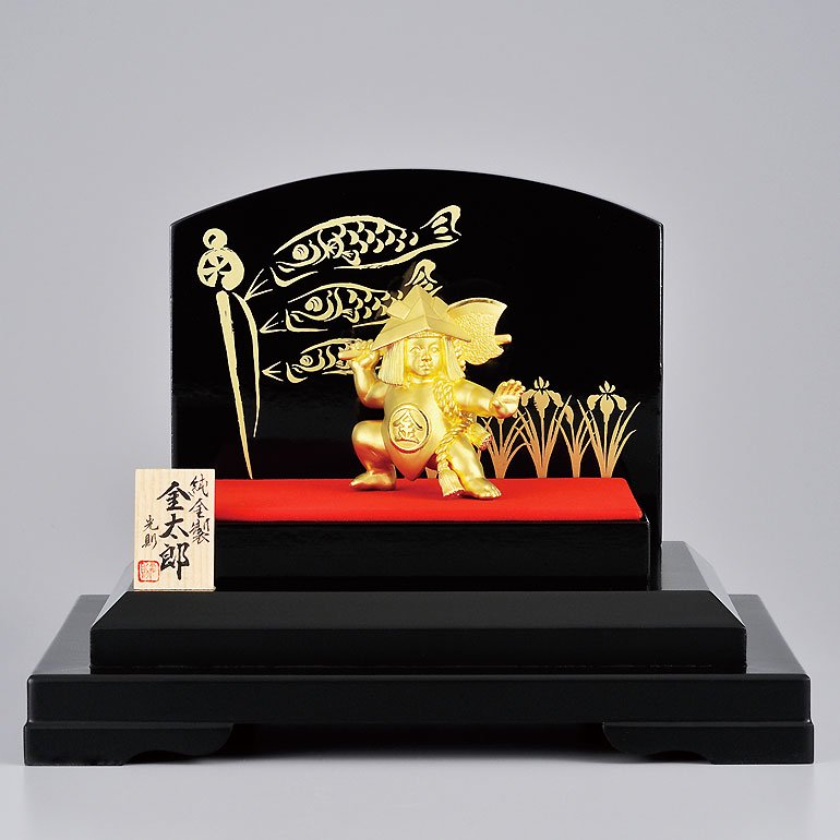 純金製置物 金太郎 Sサイズ - HIKARI GALLERY オーダーメイド・高級縁起物オンラインショップ