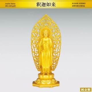 週末特価！　金相場１.４万越　純金　聖観音菩薩 舟谷喜雲作 刻印 造幣局マーク有 週末特価！ 金相場1.4万越 純金 聖観音菩薩 舟谷喜雲作 刻印