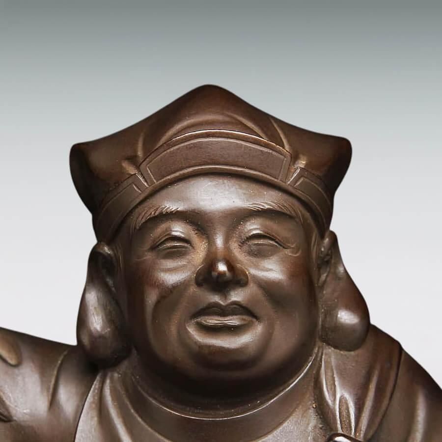 大黒天 H27.5cm｜高村光雲：原型制作｜ブロンズ製置物 - HIKARI