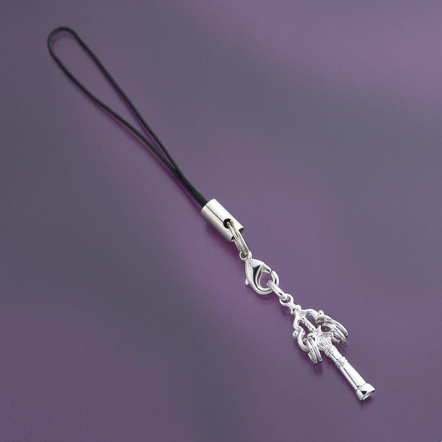 銀製ストラップ | 錫杖 - HIKARI GALLERY｜高級縁起物・オーダー