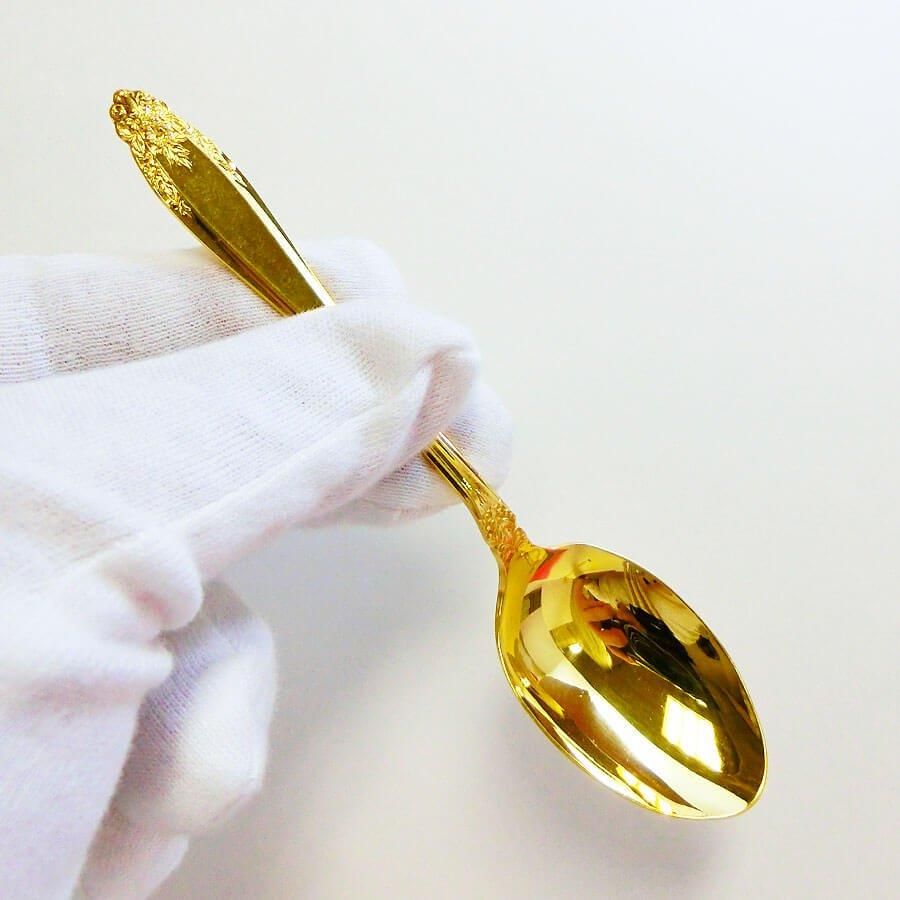 スプーン プレリュード｜純金製洋食器 - HIKARI GALLERY｜高級