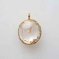 【高知インター店】 ペンダント クォーツインクォーツ GP クリスタル - ～Petal～ ビーズ、ガラス