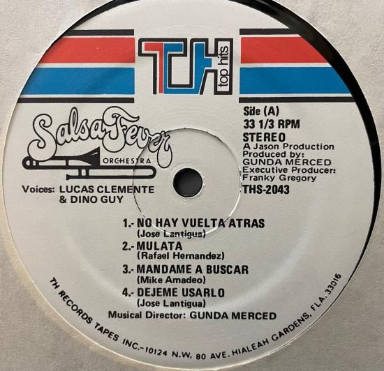 Salsa Fever Orchestra / used record / nm:nm - PLANTATION WORLD