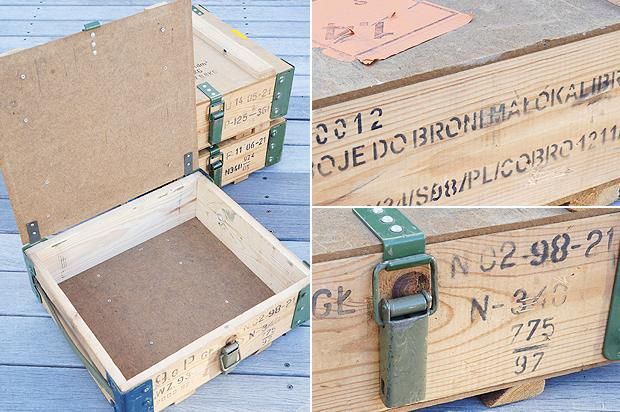 ポーランド軍アンモボックス2個セットレプリカ