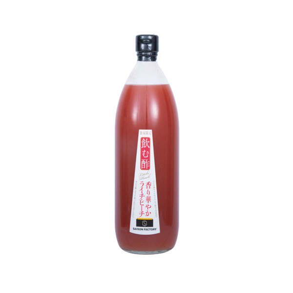 1000ml 飲む酢 ライチ ピーチ セゾンファクトリー Web Shop