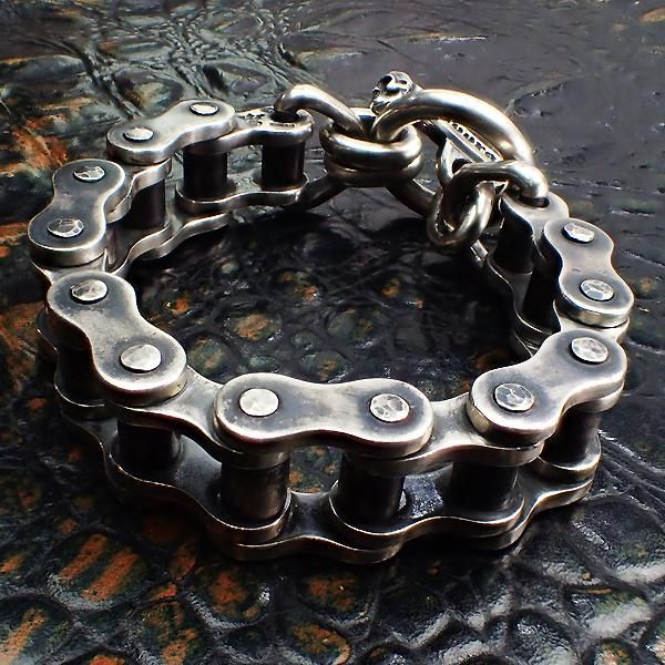 GABORATORY(ガボラトリー) バイクチェーンブレスレット/ヘビーワイド