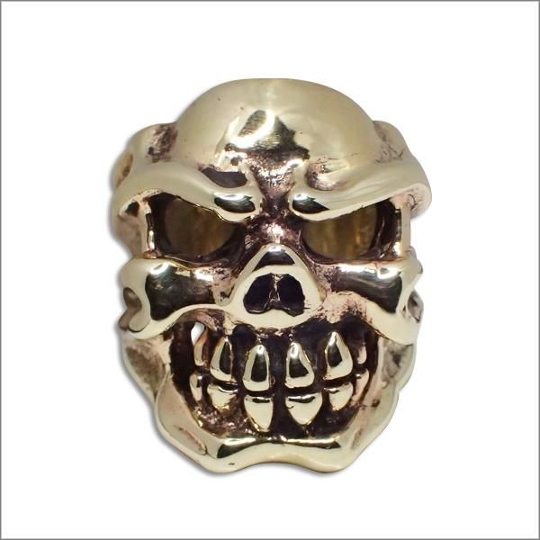 激安日本通販サイト na-664.TRAVIS WALKER DOUBLE SKULL CROSS メンズ