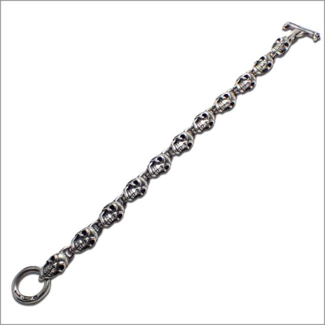 最終価格 A&G スカル・ダガーブレスレット 検索： ヴィンテージ